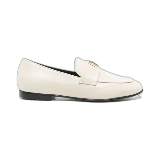 Logo Plaque Loafers