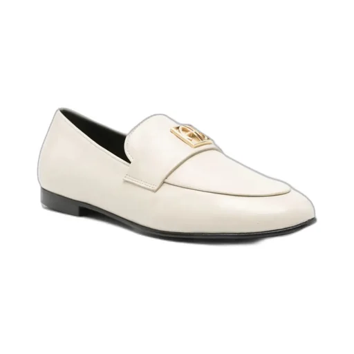 Logo Plaque Loafers