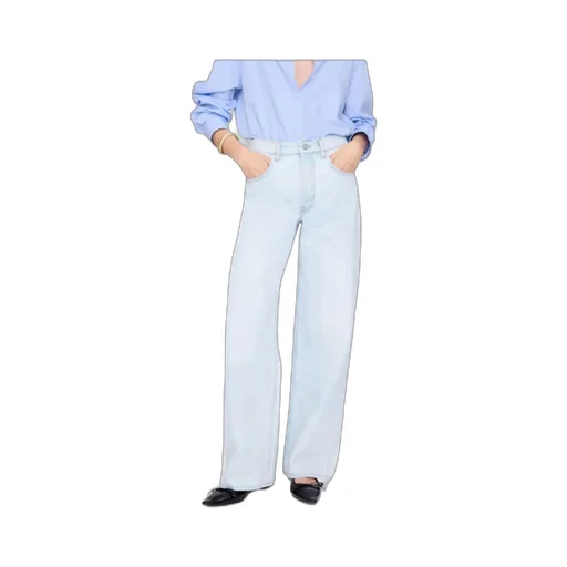 Manon High Waist Wide-Leg Jeans