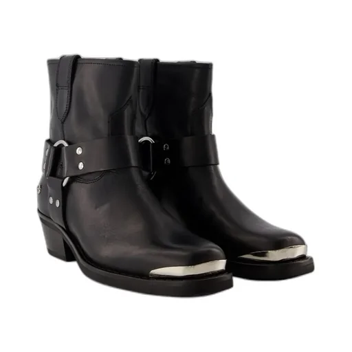Square Toe Ankle Boots