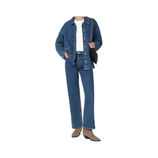 Buttoned Denim Jacket