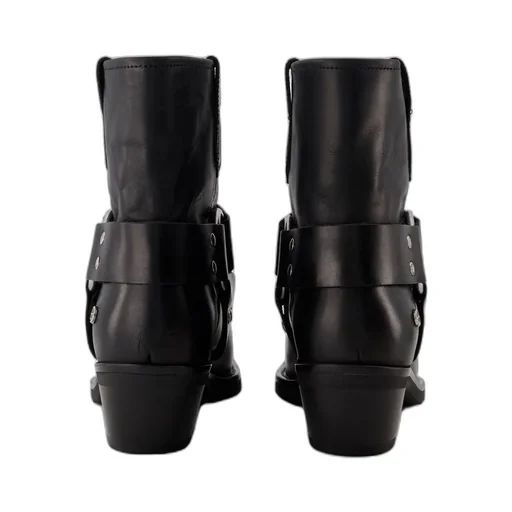 Square Toe Ankle Boots
