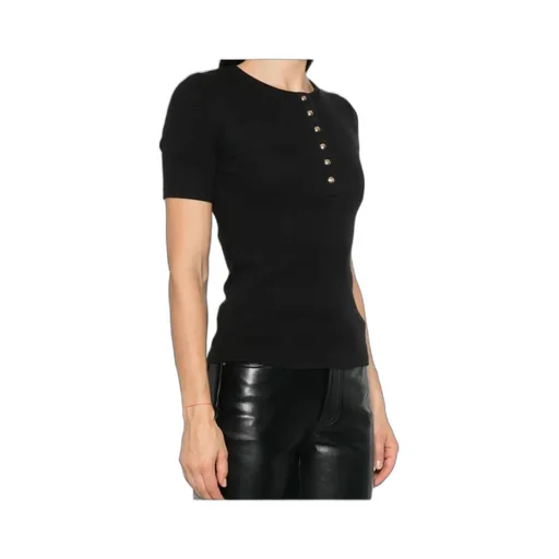 Crew Neck Short Sleeve Top