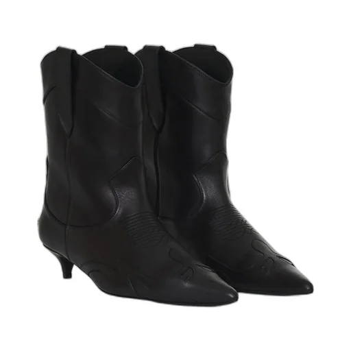 Rae Logo-Plaque Boots