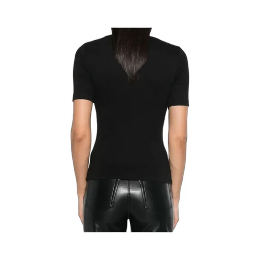 Crew Neck Short Sleeve Top