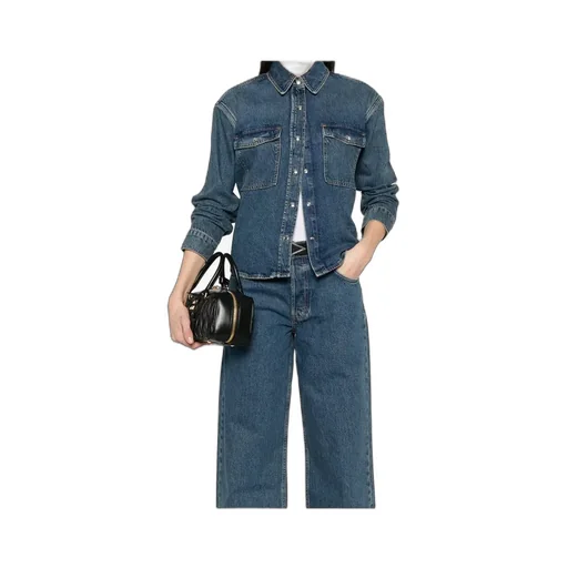 Long Sleeved Denim Shirt