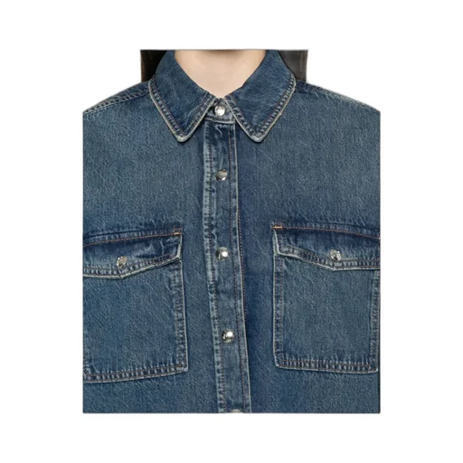 Long Sleeved Denim Shirt