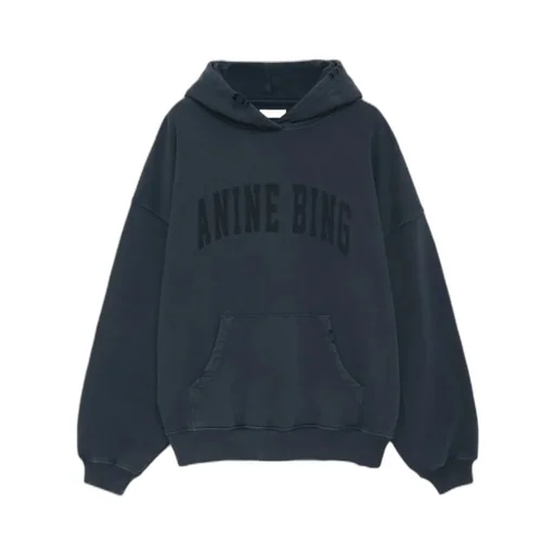 Harvey Distressed Logo Printed Hoodie