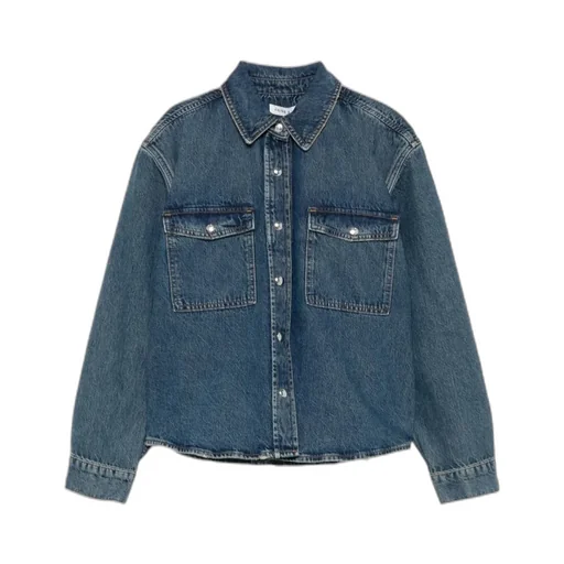 Long Sleeved Denim Shirt
