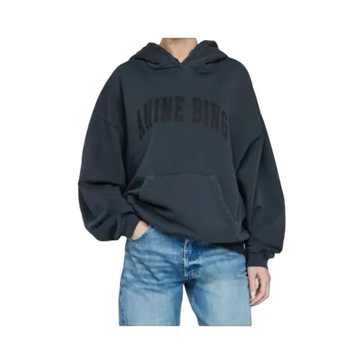 Harvey Distressed Logo Printed Hoodie