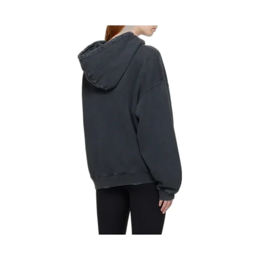 Harvey Distressed Logo Printed Hoodie