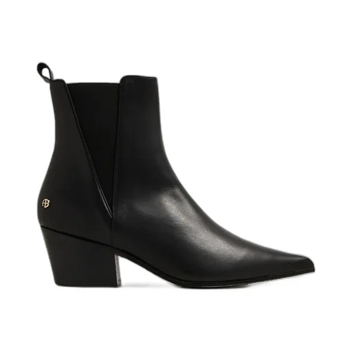 Sky Leather Ankle Boots