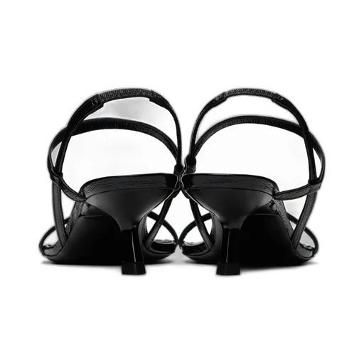 50Mm Square-Toe Stiletto-Heel Sandals