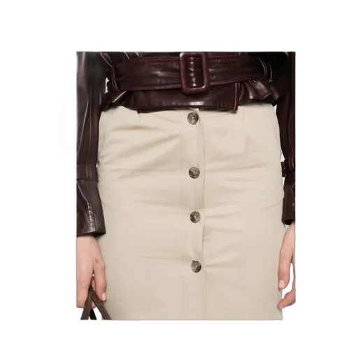 Button-Down Skirt