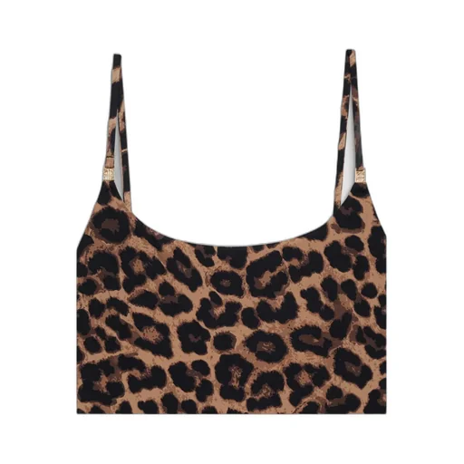 Vesta Leopard-Printed Bodysuit