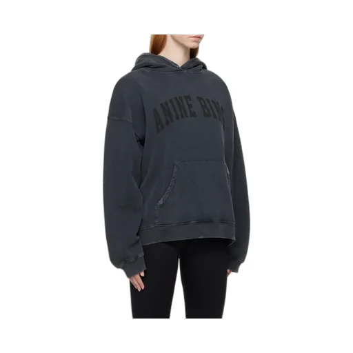 Harvey Distressed Logo Printed Hoodie