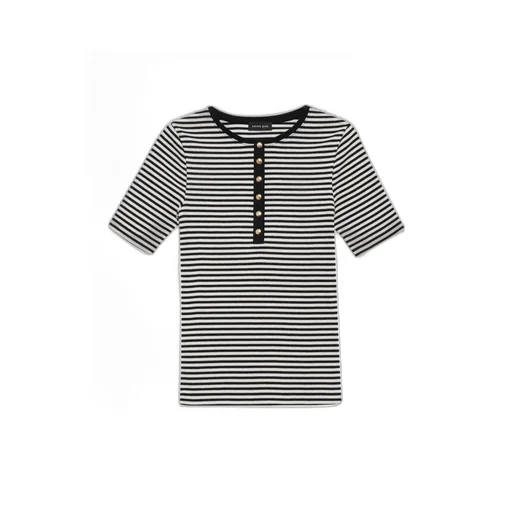 Alessia Striped Knitted T-Shirt