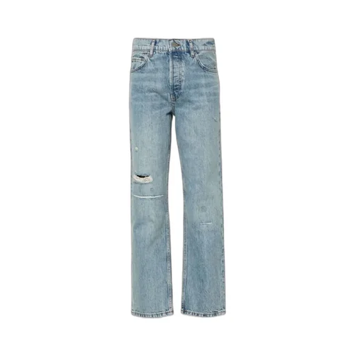 Benson High-Rise Straight-Leg Jeans