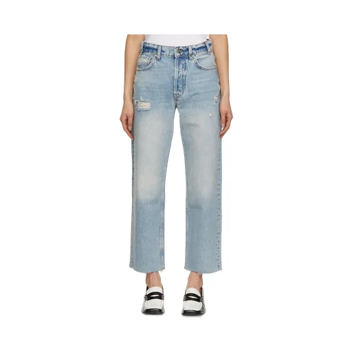 Gavin Mid-Rise Boyfriend Jeans