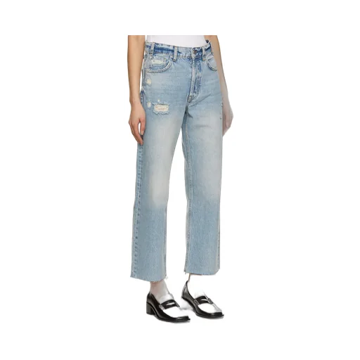 Gavin Mid-Rise Boyfriend Jeans