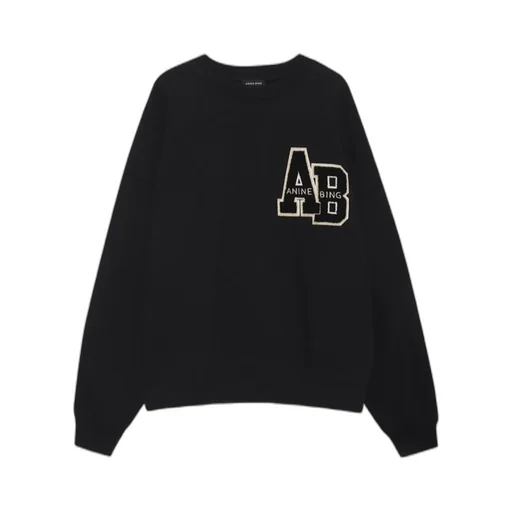 Miles Logo-Patch Jersey Sweatshirt