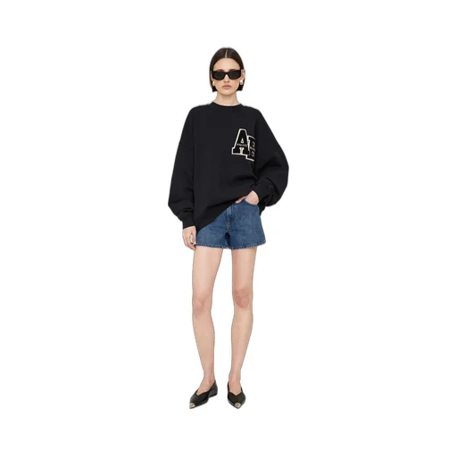 Miles Logo-Patch Jersey Sweatshirt