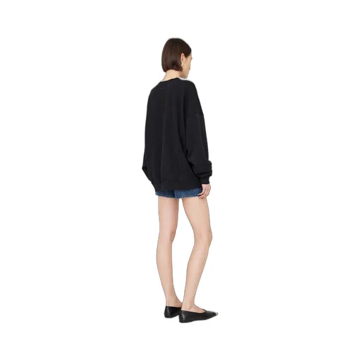 Miles Logo-Patch Jersey Sweatshirt