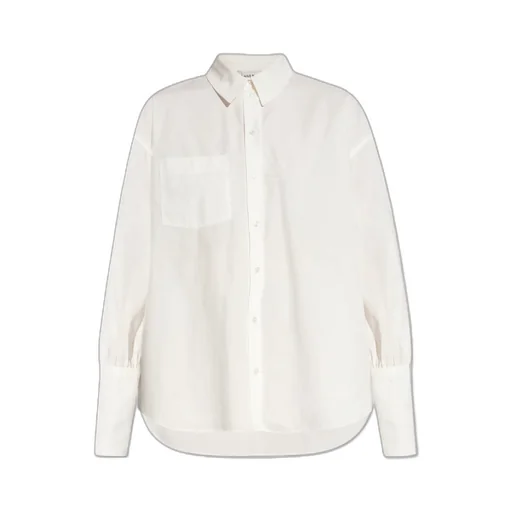 Maxine Logo-Embroidered Cotton Shirt