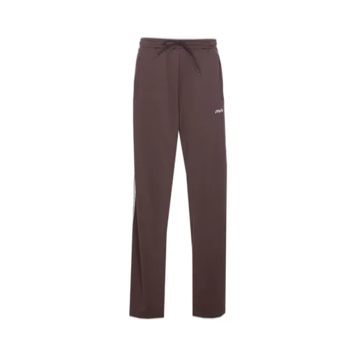 Lace-Trimmed Track Pants