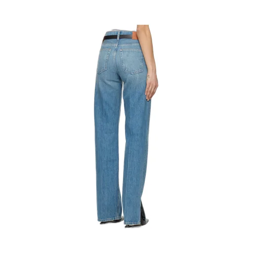 Roy Mid-Rise Straight Jeans
