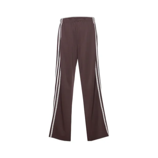 Lace-Trimmed Track Pants