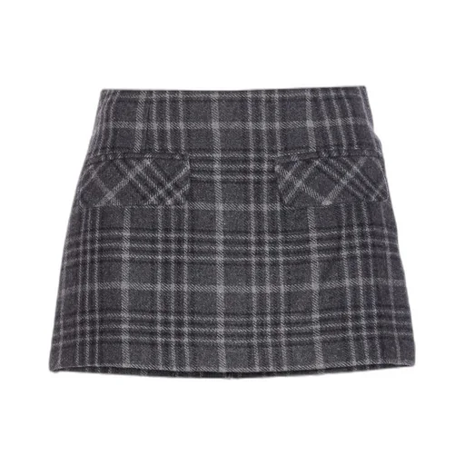 Valentina Tartan Mini Skirt