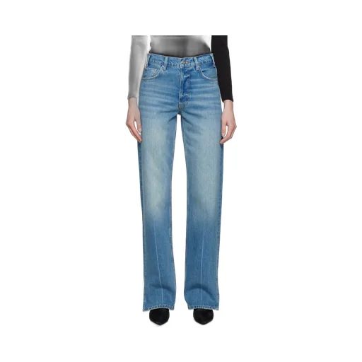 Roy Mid-Rise Straight Jeans