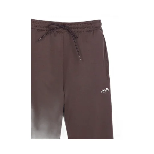 Lace-Trimmed Track Pants