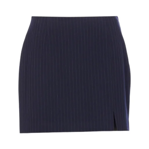 Arethea Striped Mini Skirt