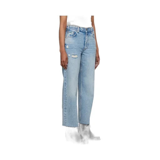 Gavin Mid-Rise Straight Jeans
