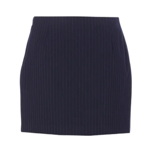 Arethea Striped Mini Skirt