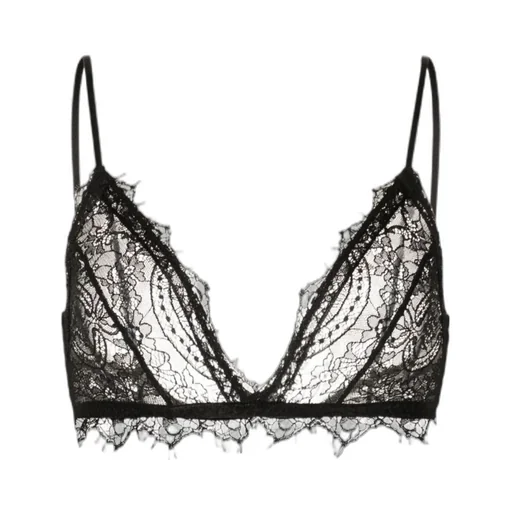 Triangle Cup Sheer Lace Bra