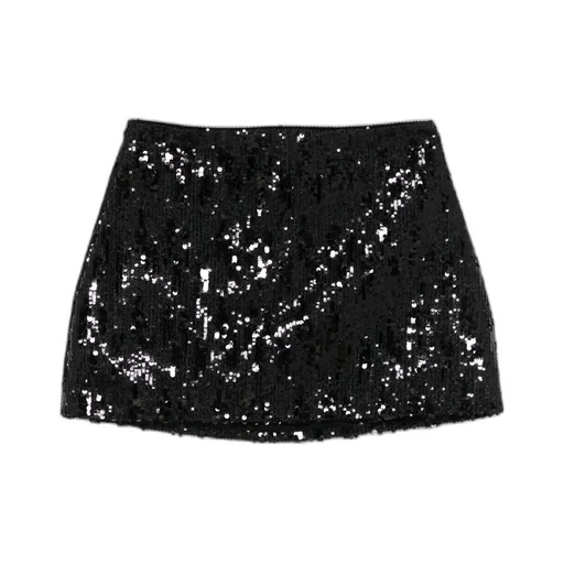 Sequined Mini Skirt