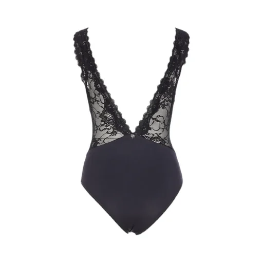 Lace V-Neck Bodysuit