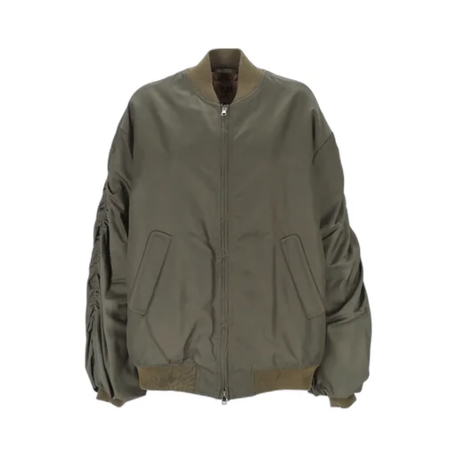 Zippered Long-Sleeved Casual Jacket