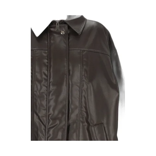 Button-Fastening Bomber Jacket