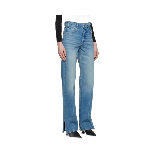 Roy Mid-Rise Straight Jeans