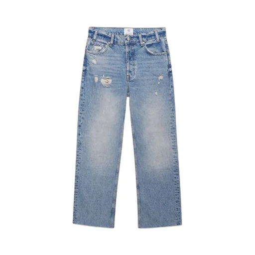 Gavin Mid-Rise Straight Jeans