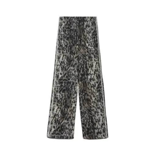 Leopard Print Track Pants