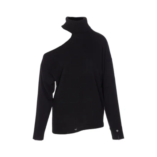 Asymmetric Cut-Out Knitwear