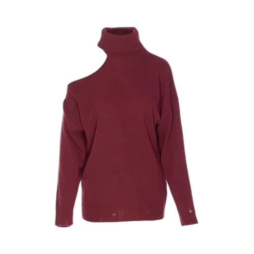 Asymmetric Cut-Out Knitwear