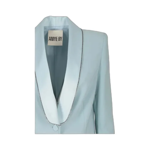 Chain Trim Blazer Jacket