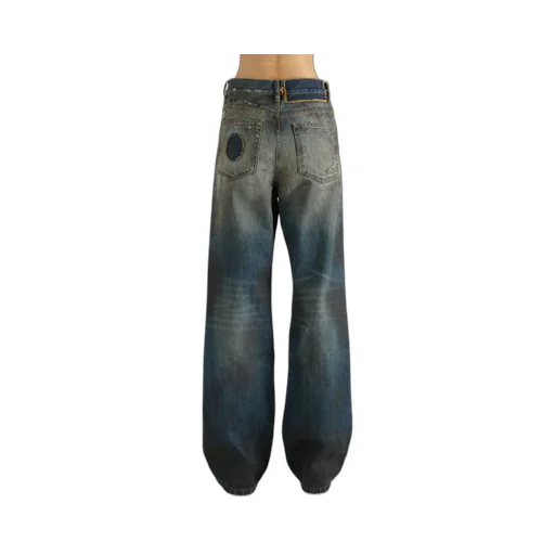 Genoveva 5 Pockets Distressed Bootcut Trousers