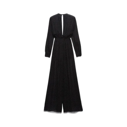 Polka Dot Long Jumpsuit